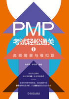 PMP考试轻松通关1：高频情景与模拟题在线阅读