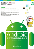 Android游戏开发案例与关键技术在线阅读