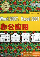 Word 2007，Excel 2007办公应用融会贯通