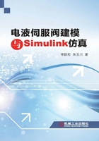 电液伺服阀建模与Simulink仿真