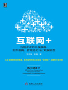 互联网+：传统企业的自我颠覆、组织重构、管理进化与互联网转型在线阅读