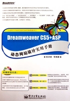 Dreamweaver CS5+ASP动态网站设计实用手册