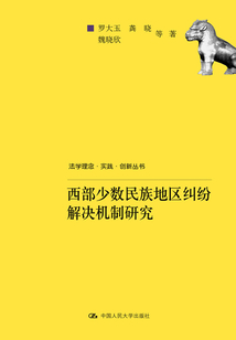 西部少数民族地区纠纷解决机制研究