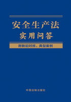 安全生产法实用问答（附新旧对照、典型案例）在线阅读