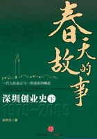 春天的故事：深圳创业史1979-2009（下）