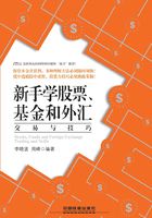 新手学股票、基金和外汇交易与技巧在线阅读