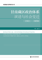 甘南藏区政治体系演进与社会变迁（1911—1958）在线阅读