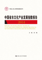 中国省市文化产业发展指数报告 2014在线阅读