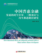 中国普惠金融发展的时空差异、三维效应与内生推进路径研究在线阅读