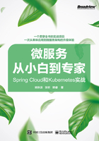 微服务从小白到专家：Spring Cloud和Kubernetes实战在线阅读