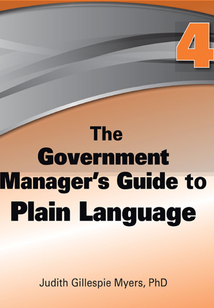 The Government Manager's Guide to Plain Language