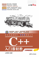 C++入门很轻松（微课超值版）