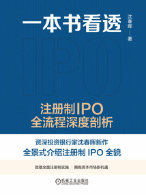 一本書看透IPO:注冊制IPO全流程深度剖析