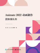 Animate 2022动画制作：团体操队形