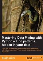 Mastering Data Mining with Python：Find patterns hidden in your data在线阅读