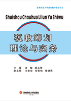 税收筹划理论与实务在线阅读