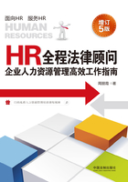 HR全程法律顾问：企业人力资源管理高效工作指南（增订5版）