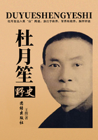 杜月笙野史