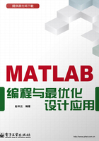 MATLAB编程与最优化设计应用