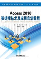 Access 2010数据库技术及应用实训教程