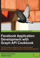 Facebook Application Development with Graph API Cookbook