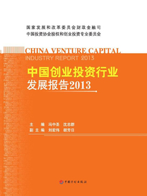 中國創(chuàng)業(yè)投資行業(yè)發(fā)展報告（2013）