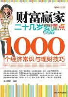 财富赢家:二十几岁要懂点经济学大全集-1000个经济常识与理财技巧在线阅读