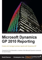 Microsoft Dynamics GP 2010 Reporting在线阅读