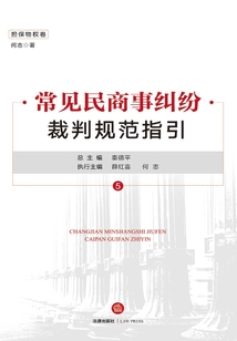 常見民商事糾紛裁判規(guī)范指引(擔(dān)保物權(quán)卷)