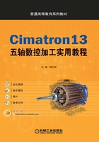 Cimatron13五轴数控加工实用教程在线阅读